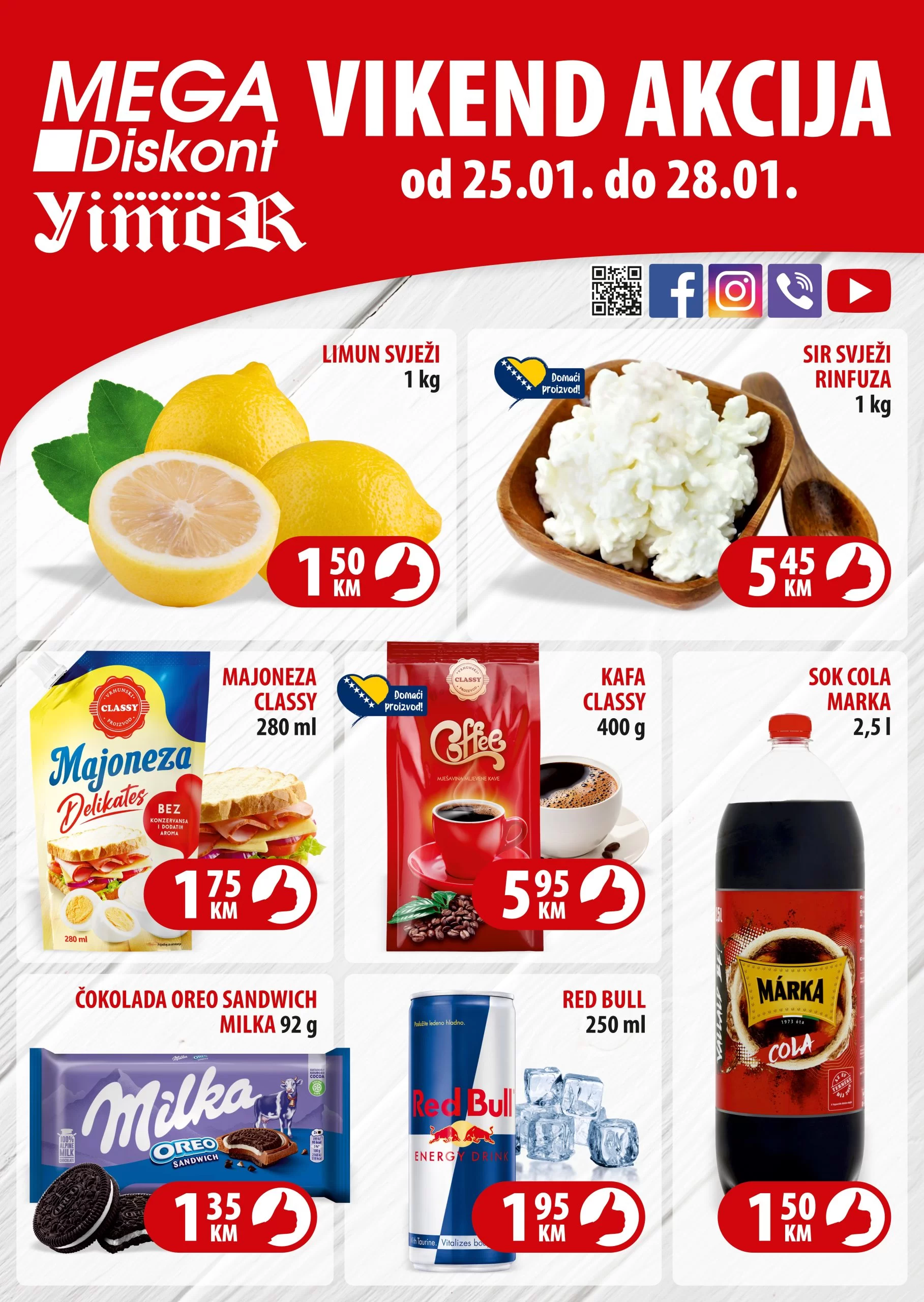 Mega Diskont vikend akcija 25-28.1.2024. 