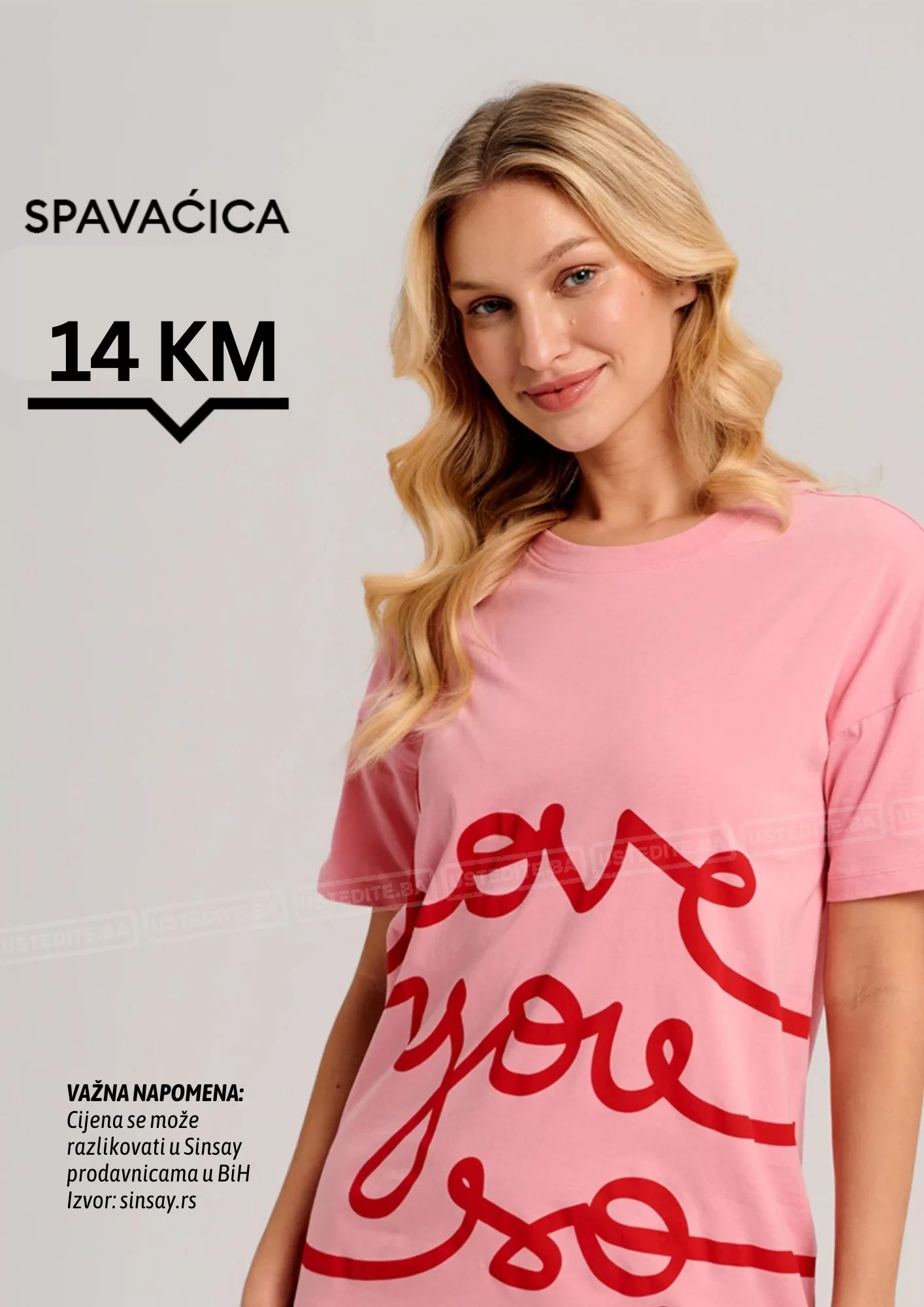 Sinsay PIDŽAME, SPAVAĆICE, KUĆNI OGRTAČI