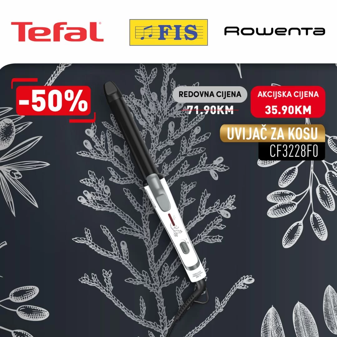 Fis Tefal & Rowenta SNIŽENJE do 50% - akcija do 31.1.2024.