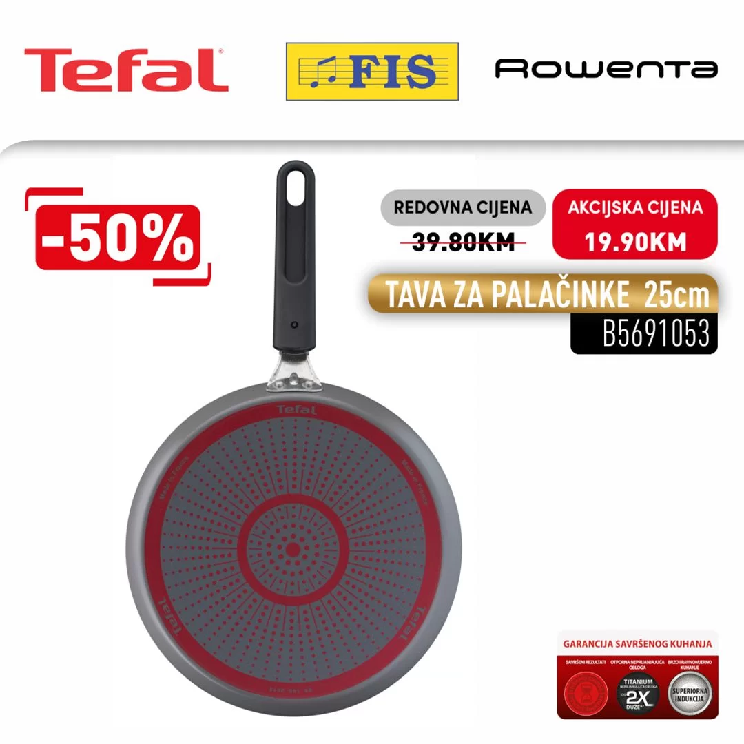 Fis Tefal & Rowenta SNIŽENJE do 50% - akcija do 31.1.2024.