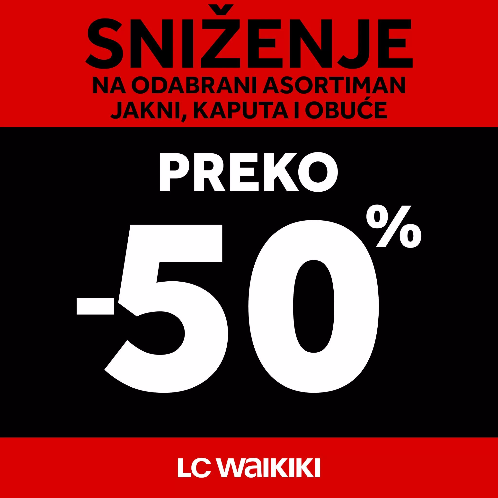 LC Waikiki SNIŽENJE PREKO 50%!