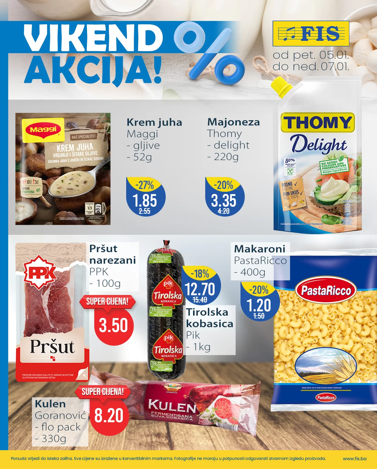 Fis vikend akcija 5-7.1.2024.