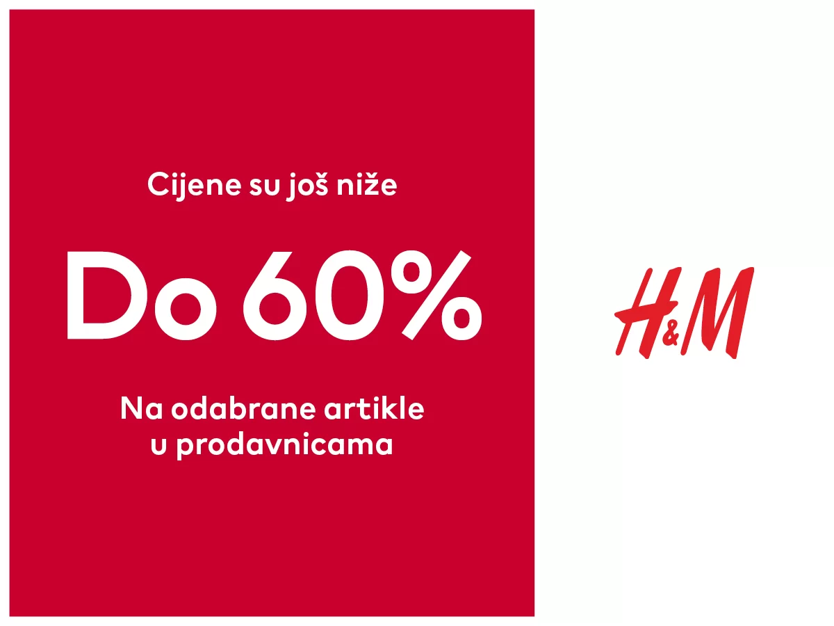 H&M SNIŽENJE do 60% - akcija do 23.1.2024.