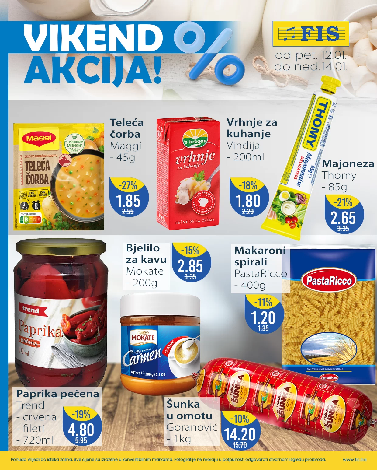 Fis vikend akcija 12-14.1.2024.