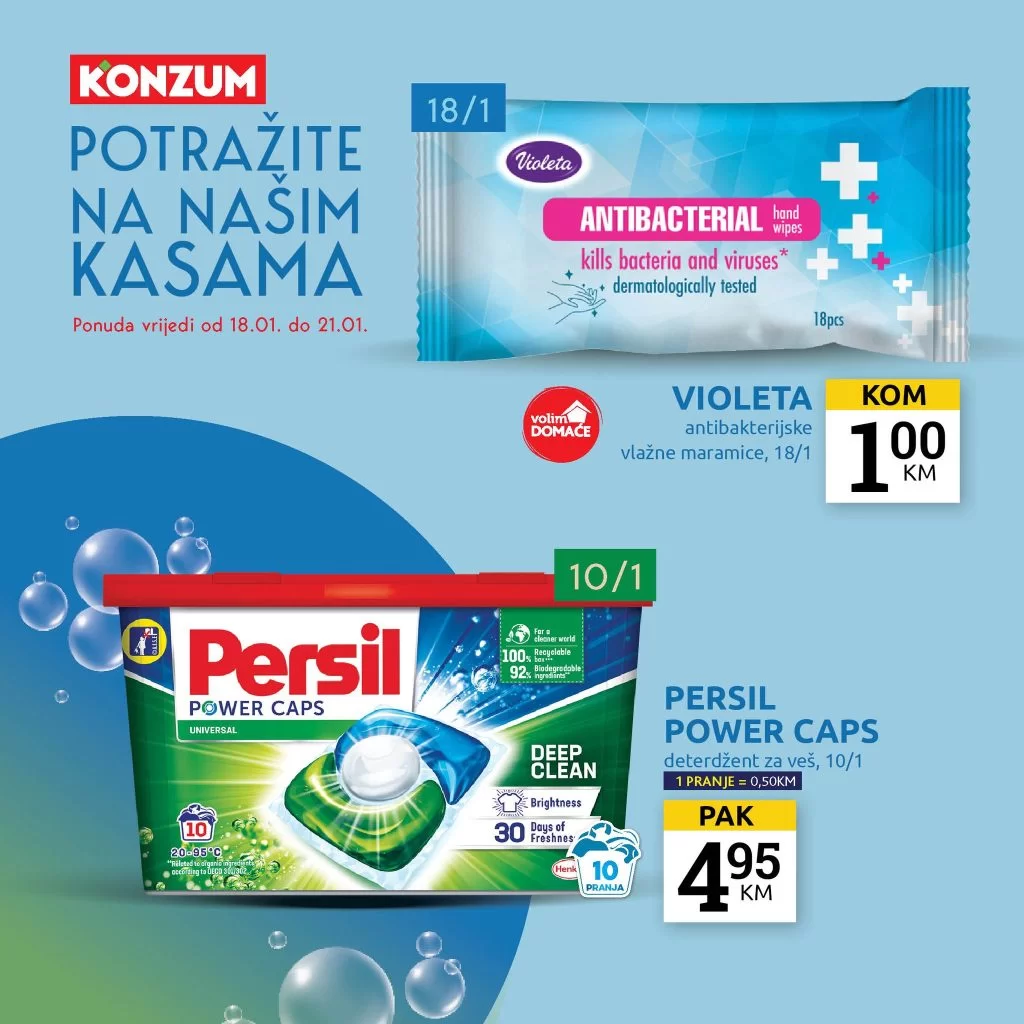 Konzum AKCIJA NA KASAMA