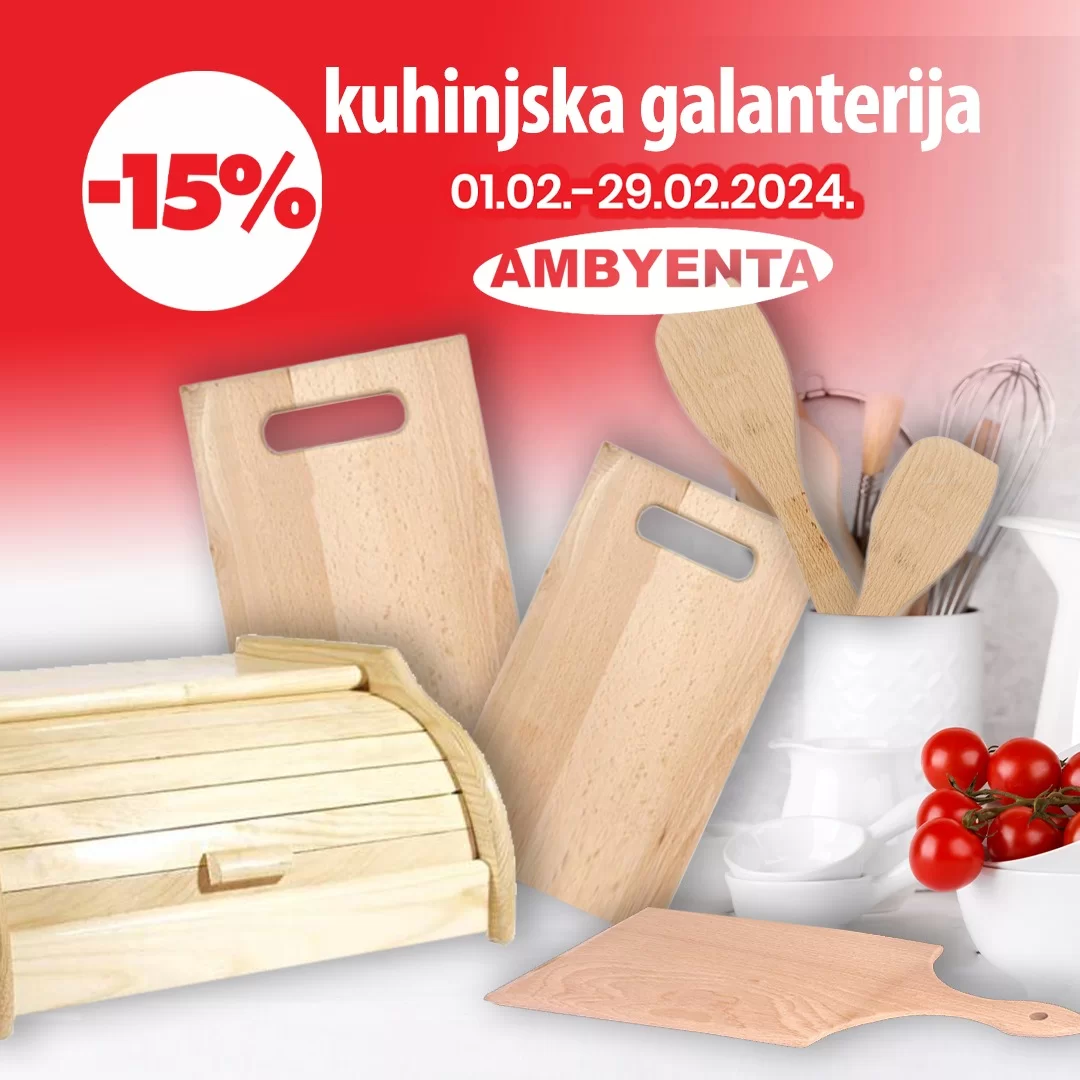 Ambyenta namještaj MJESEC SUPER SNIŽENJE - 1-29.2.2023.