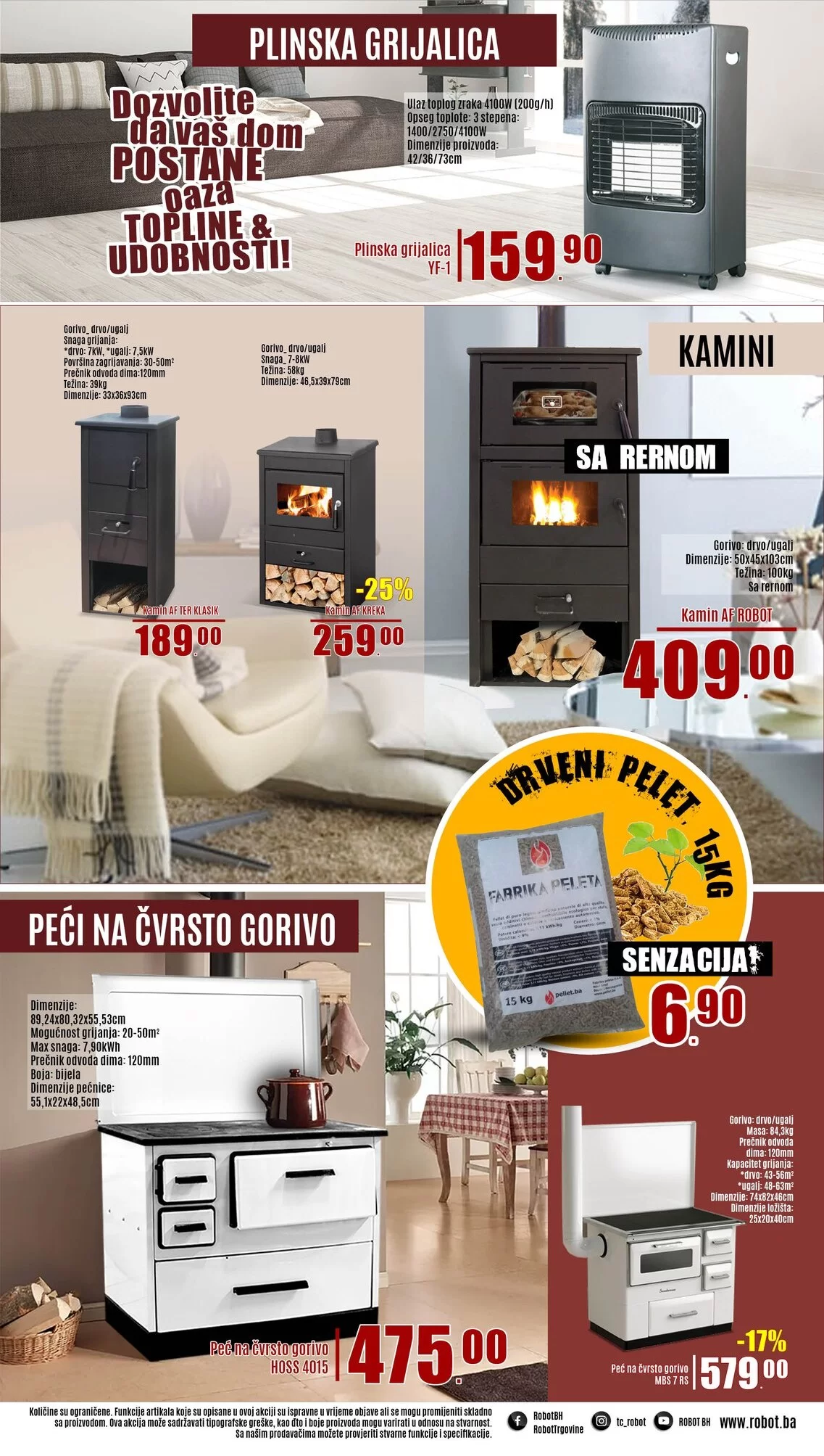Robot katalog GRIJANA TIJELA