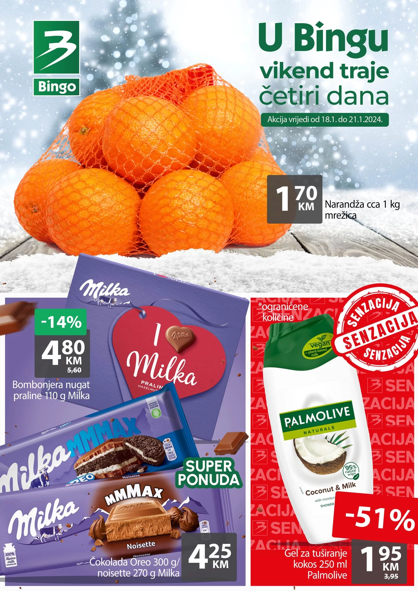 Bingo vikend akcija 18-21.1.2024.