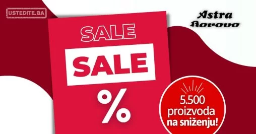 Astra Borovo SEZONSKO SNIŽENJE