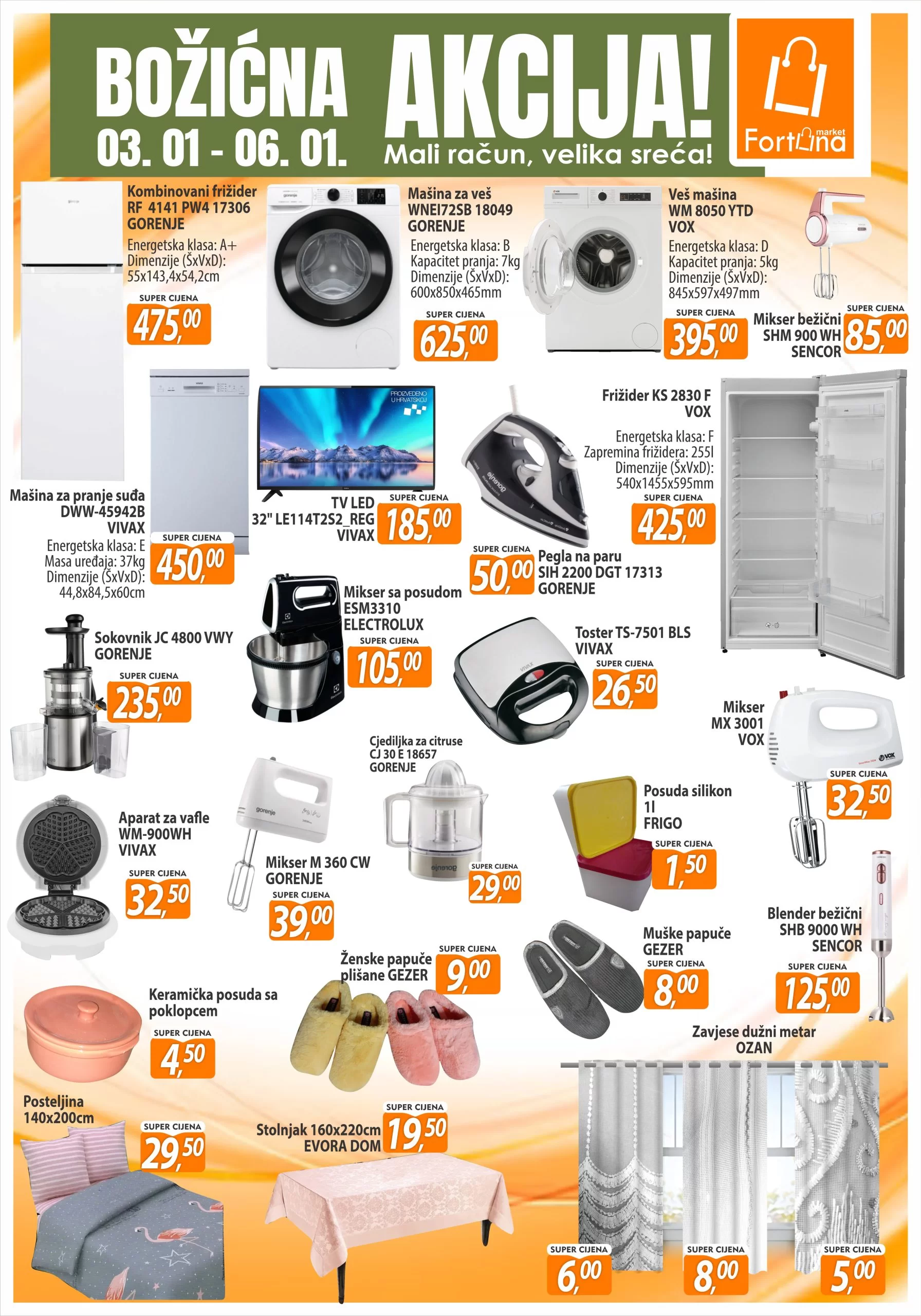 Fortuna BOŽIĆNA AKCIJA