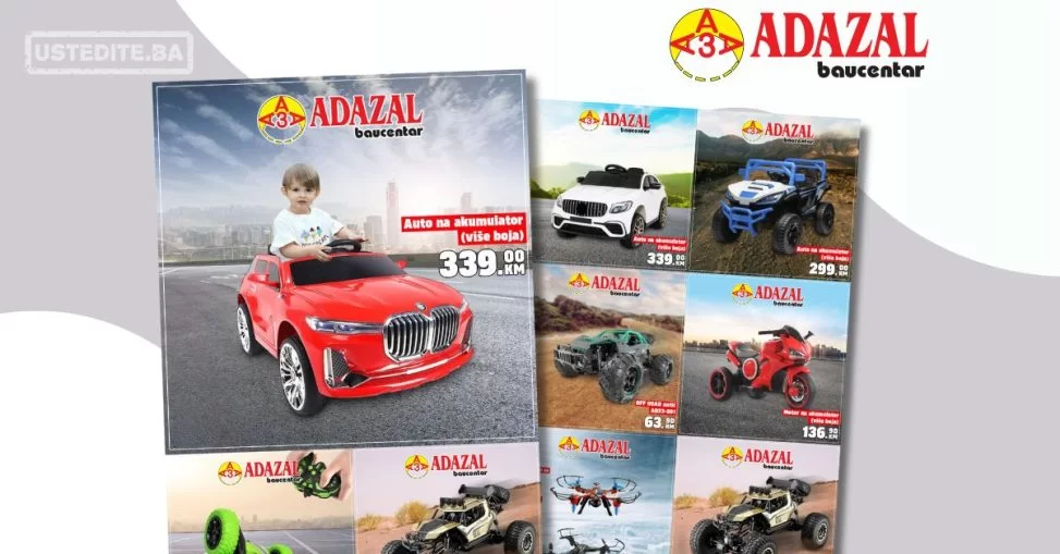 Adazal akcija IGRAČKE - januar 2024.