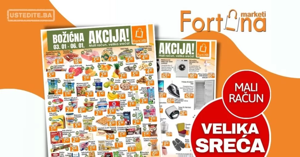 Fortuna BOŽIĆNA AKCIJA