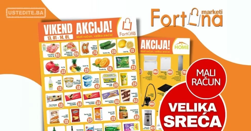 Fortuna vikend akcija 13-14.1.2024.