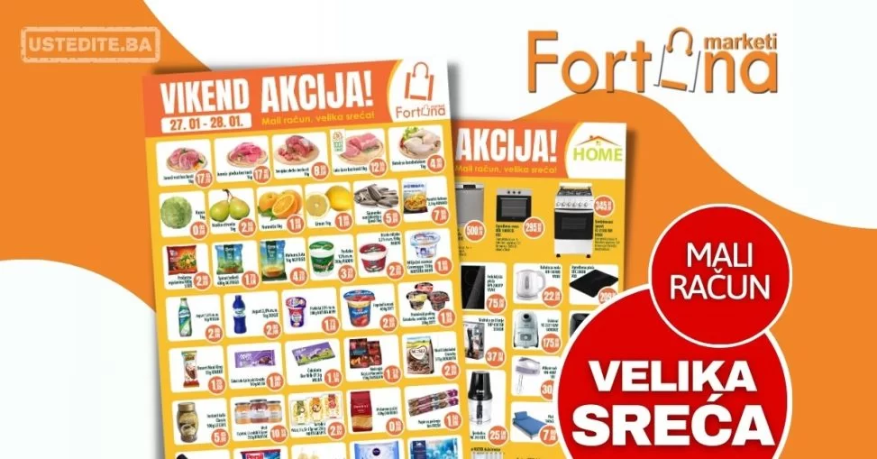 Fortuna vikend akcija 27-28.1.2024.
