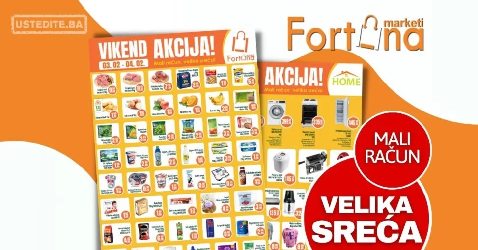 Fortuna vikend akcija 3-4.2.2024.