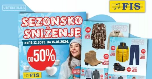 Fis SEZONSKO SNIŽENJE do 15.1.2024.