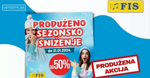 Fis PRODUŽENO SEZONSKO SNIŽENJE
