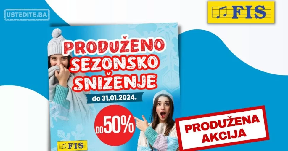 Fis PRODUŽENO SEZONSKO SNIŽENJE