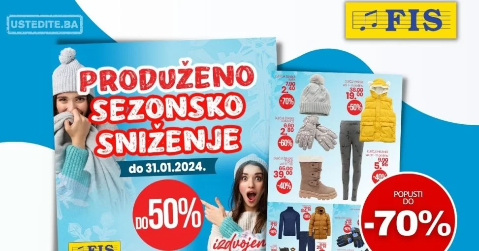 Fis SEZONSKO SNIŽENJE do 70%