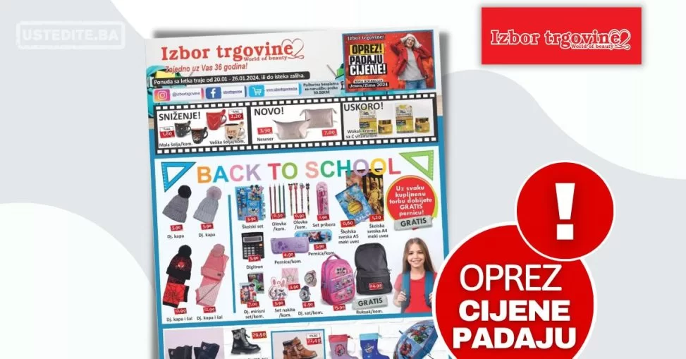 Izbor trgovine katalog