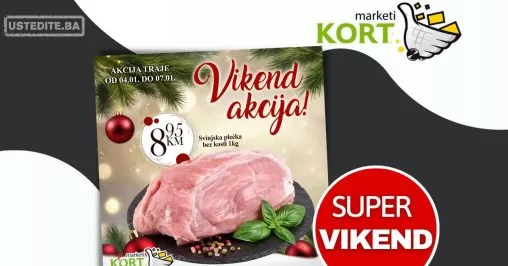 Kort vikend akcija 4-7.1.2024.