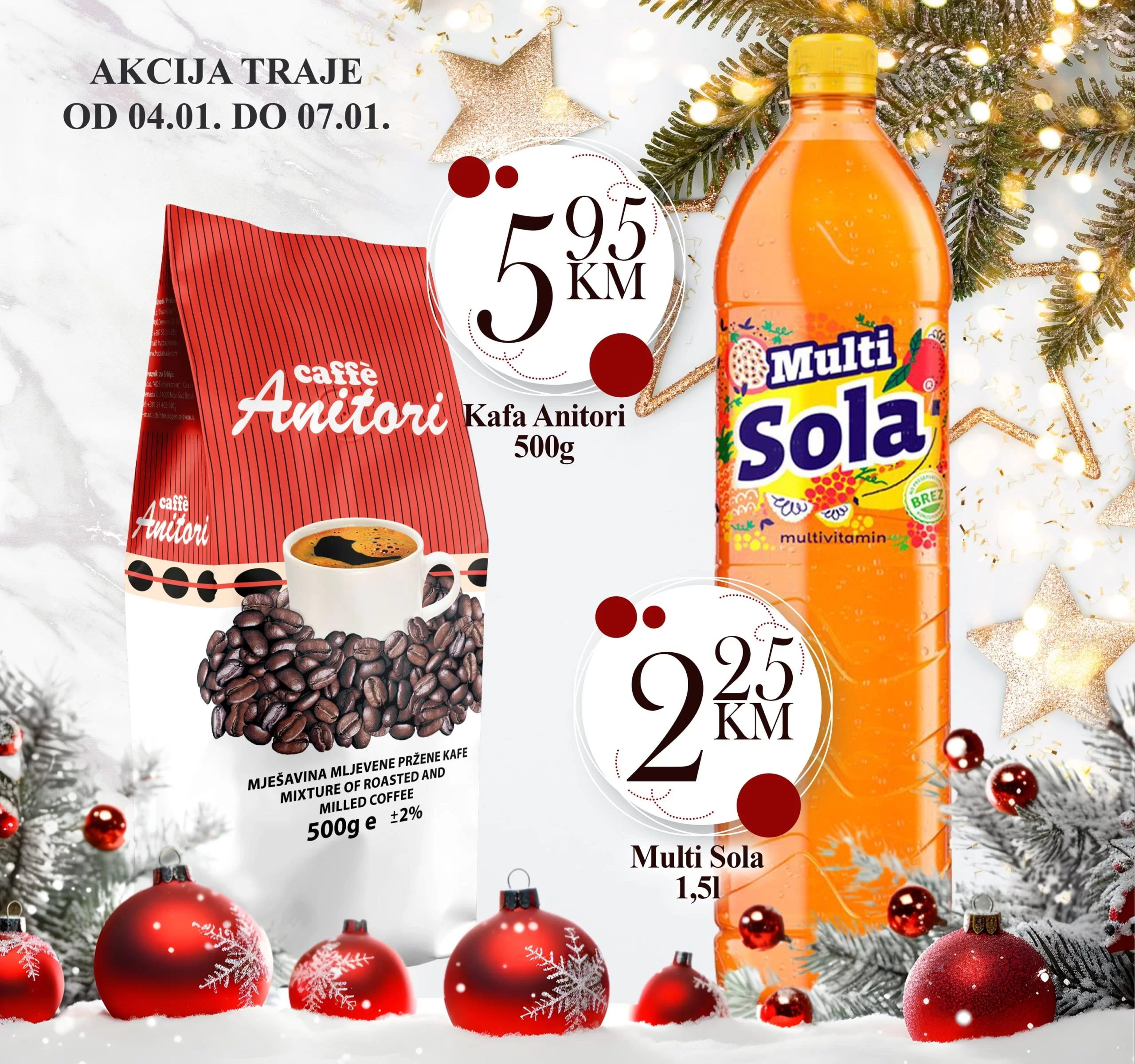 Kort vikend akcija 4-7.1.2024.
