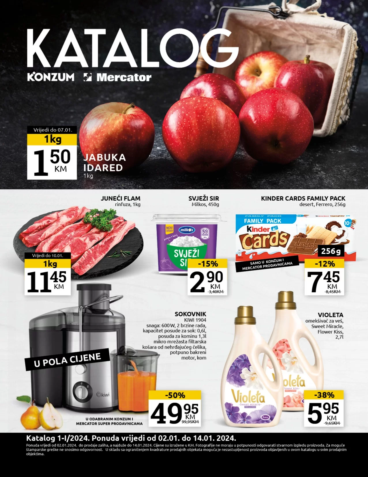 KONZUM katalog 2.1.-14.1.2024.