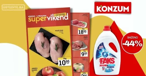 Konzum vikend akcija 10-14.1.2024.