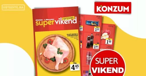 Konzum vikend akcija 18-21.1.2024.