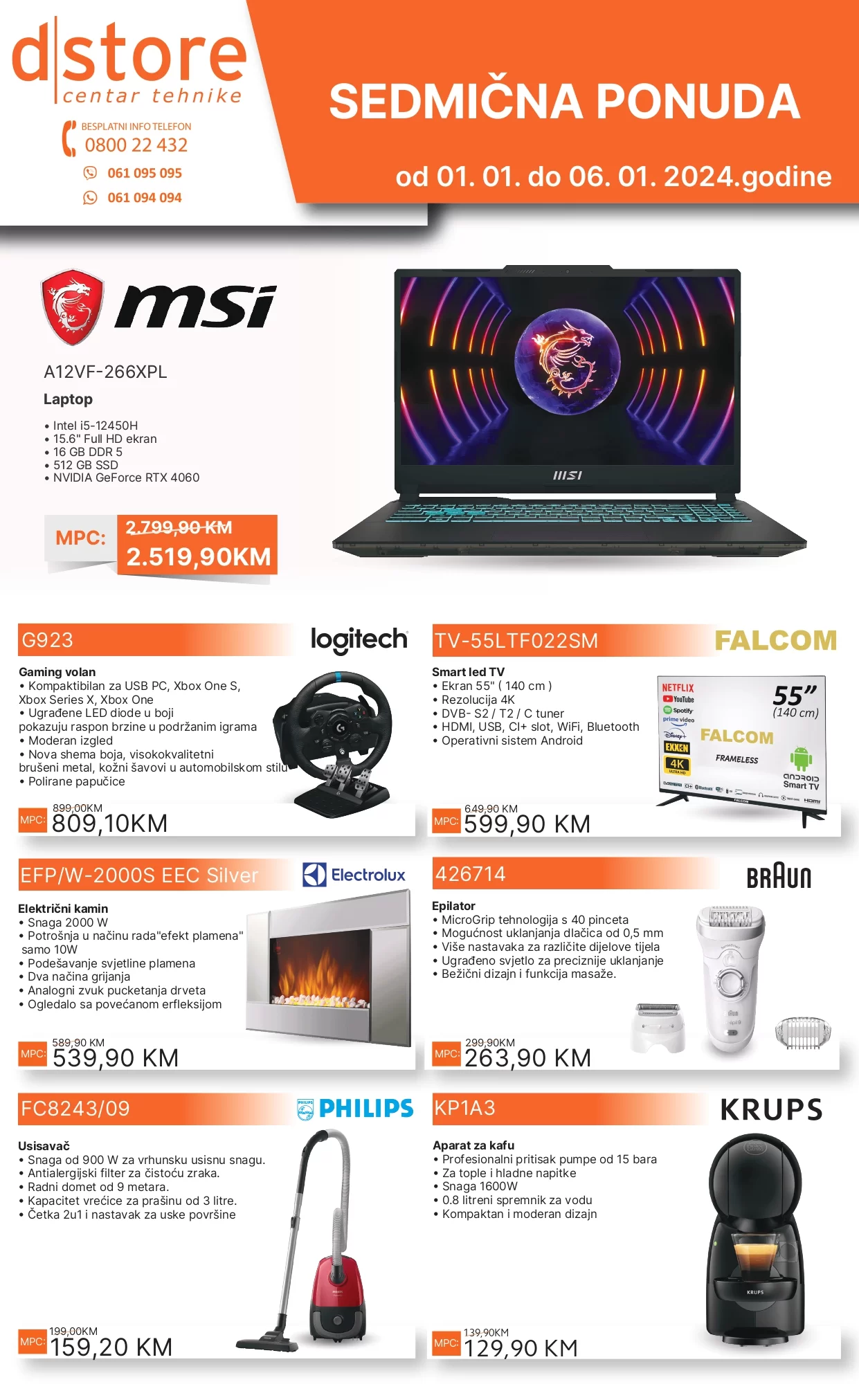 Dstore sedmicna akcija 1-6.1.2024.
