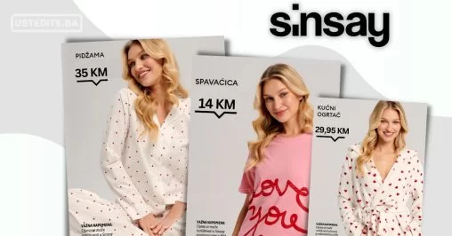 Sinsay PIDŽAME, SPAVAĆICE, KUĆNI OGRTAČI