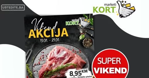 Kort vikend akcija 19-21.1.2024.