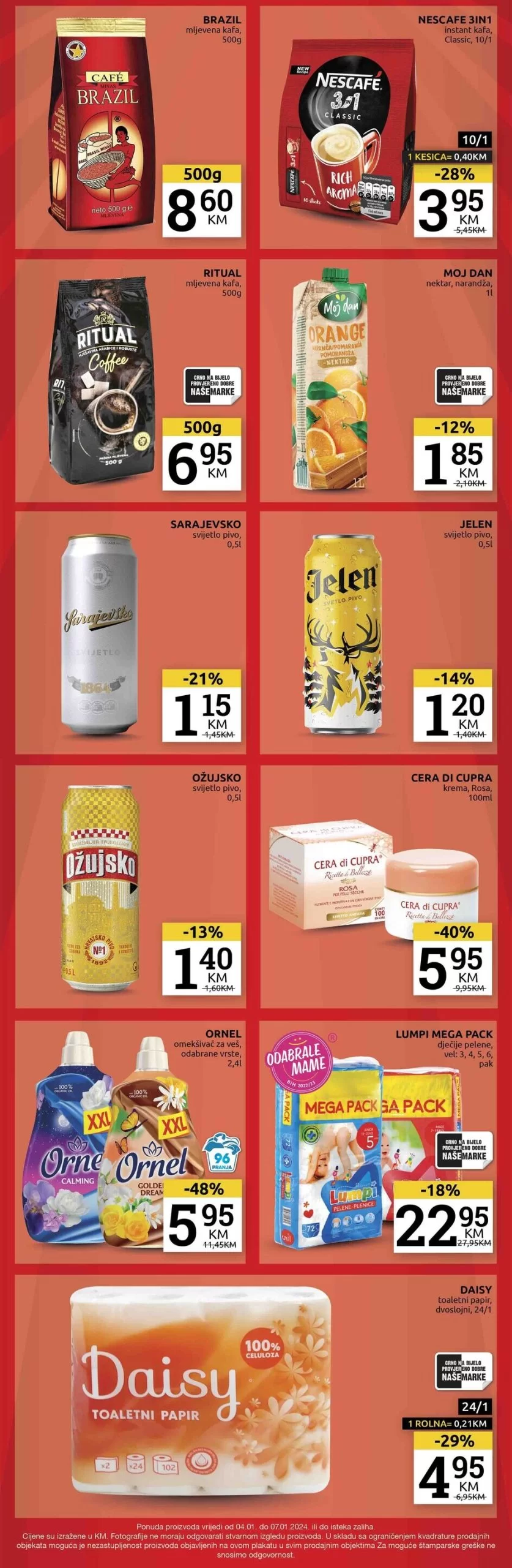 Konzum vikend akcija 4-7.1.2023.