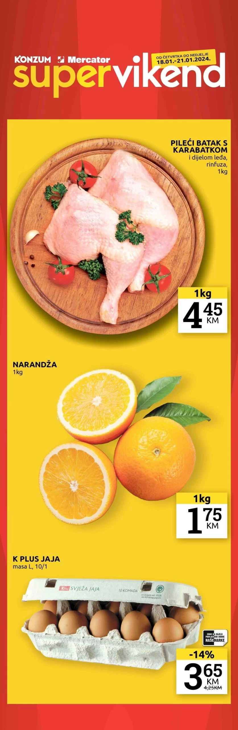 Konzum vikend akcija 18-21.1.2024.