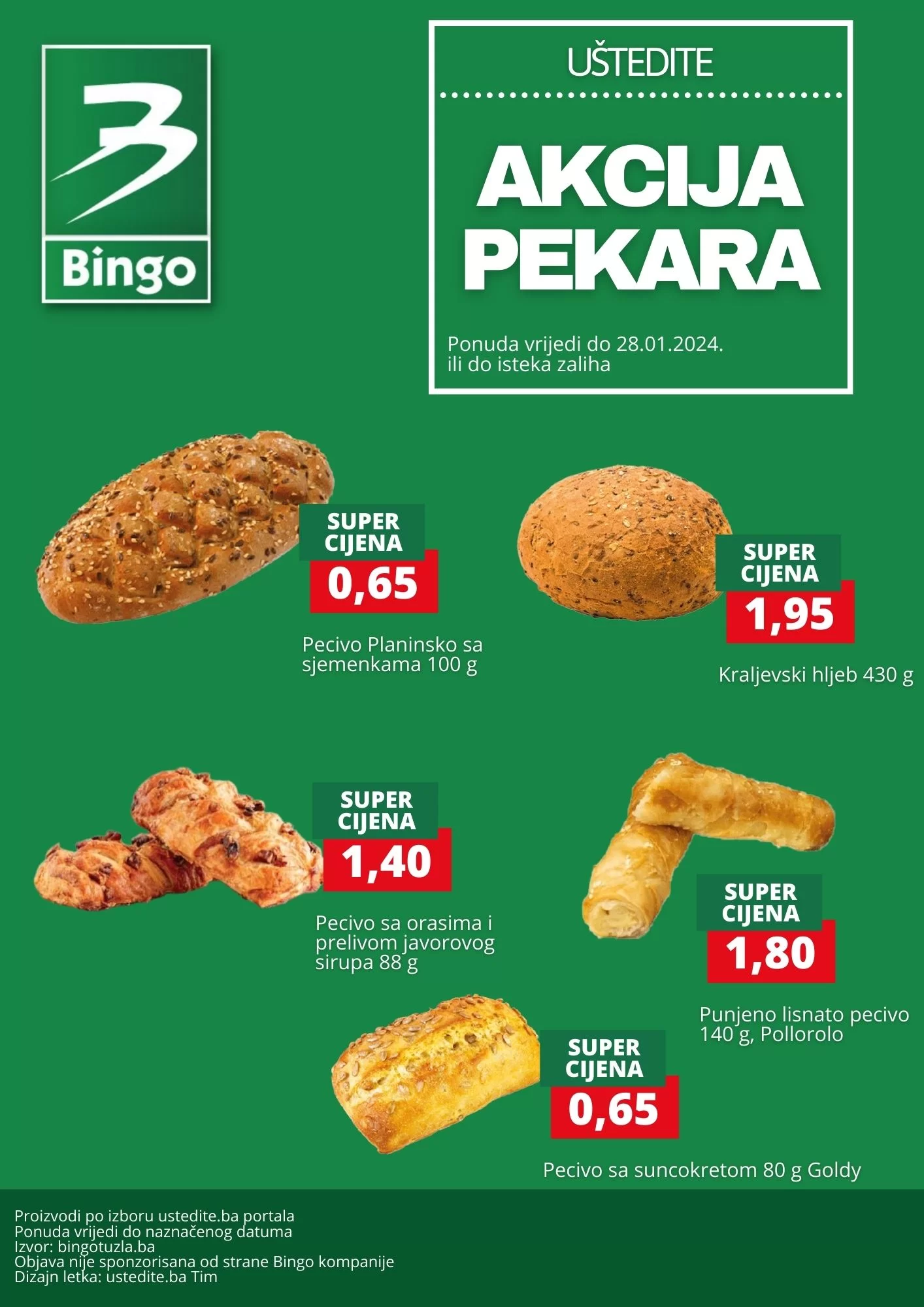 Bingo AKCIJA PEKARA