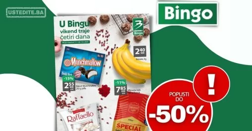 Bingo vikend akcija 11-14.1.2024.