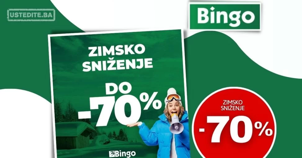 Bingo ZIMSKO SNIŽENJE do 70%