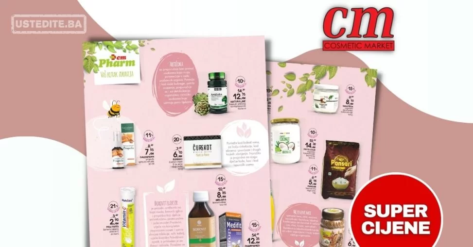 CM Pharm - Vaš kutak zdravlja - sniženje do 19.1.2024.