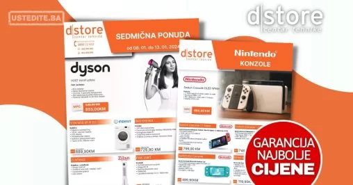 Dstore SEDMIČNA AKCIJA 8-13.1.2024.