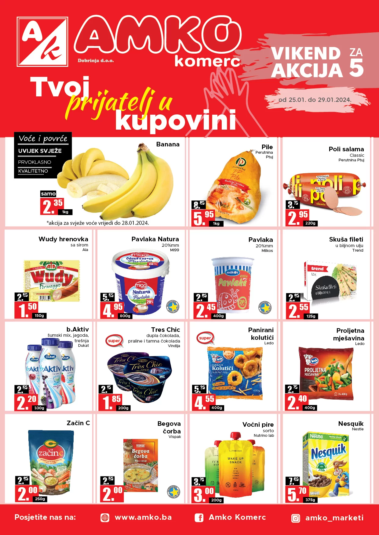 Amko vikend akcija 25-29.1.2024. 