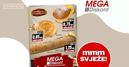 Mega Diskont PEKARA - sniženje do 4.2.2024.