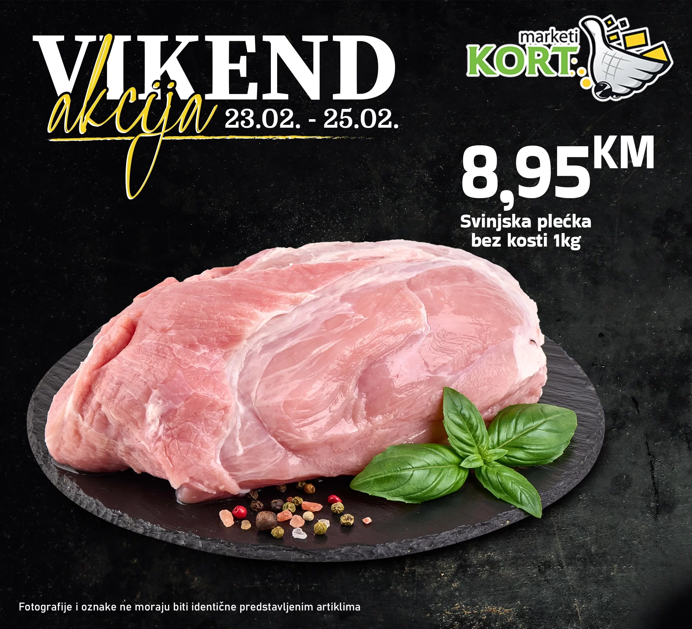 Kort vikend akcija 23-25.2.2024.