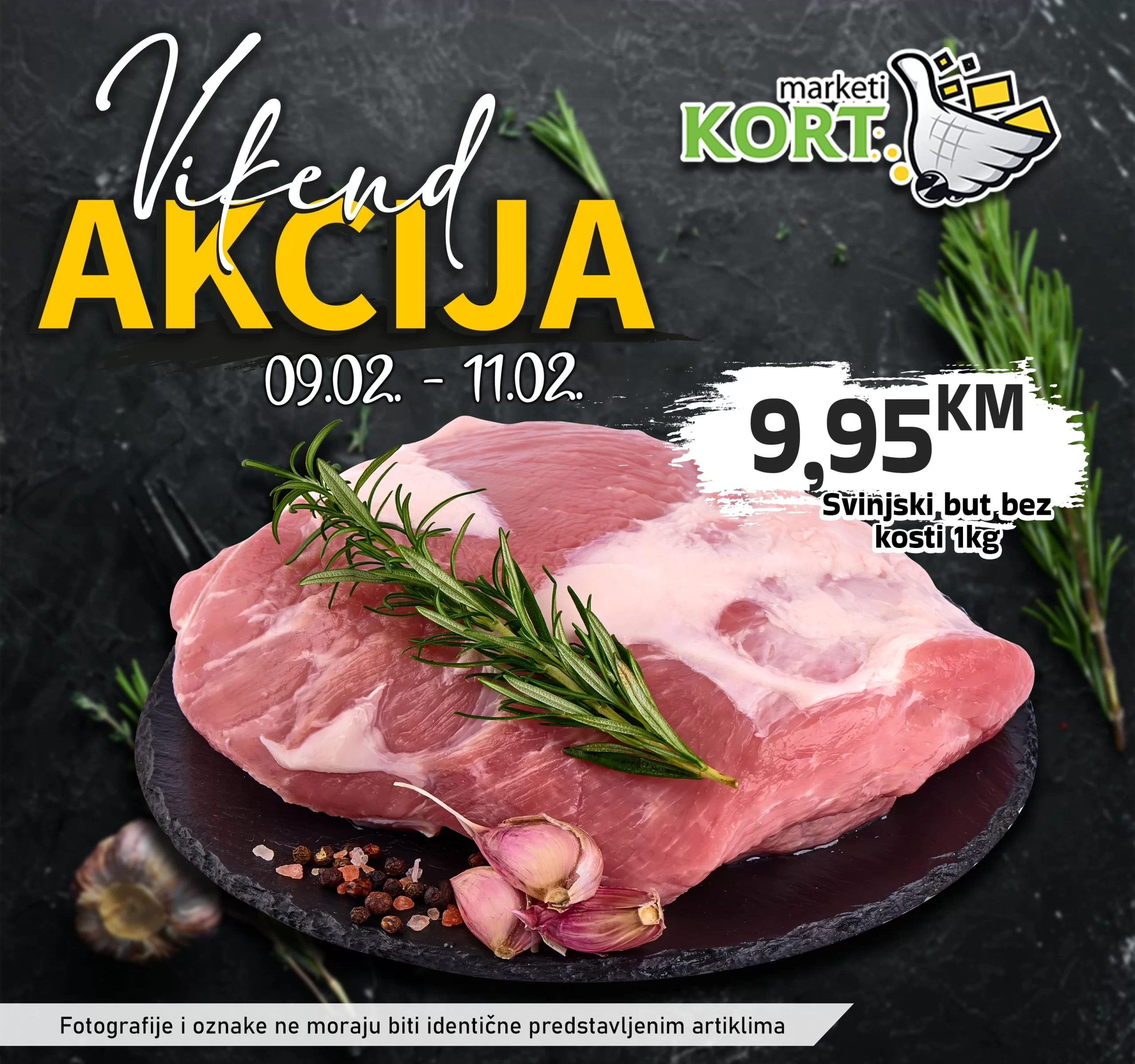 Kort vikend akcija 9-11.2.2024.