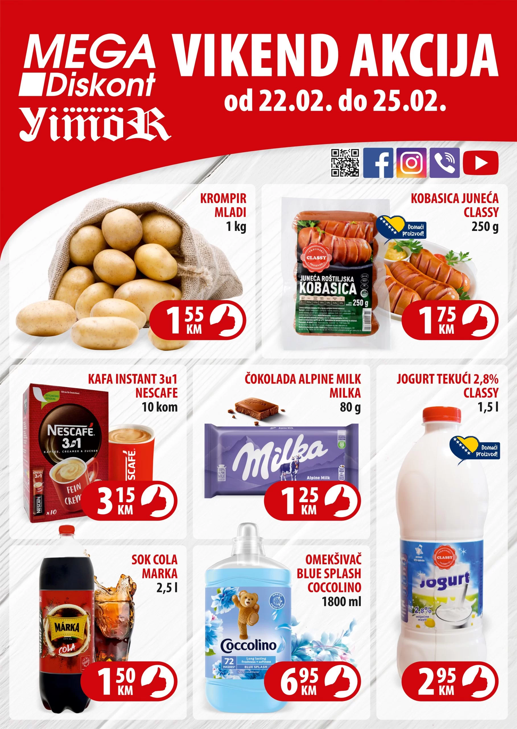 Mega Diskont vikend akcija 22-25.2.2024. 