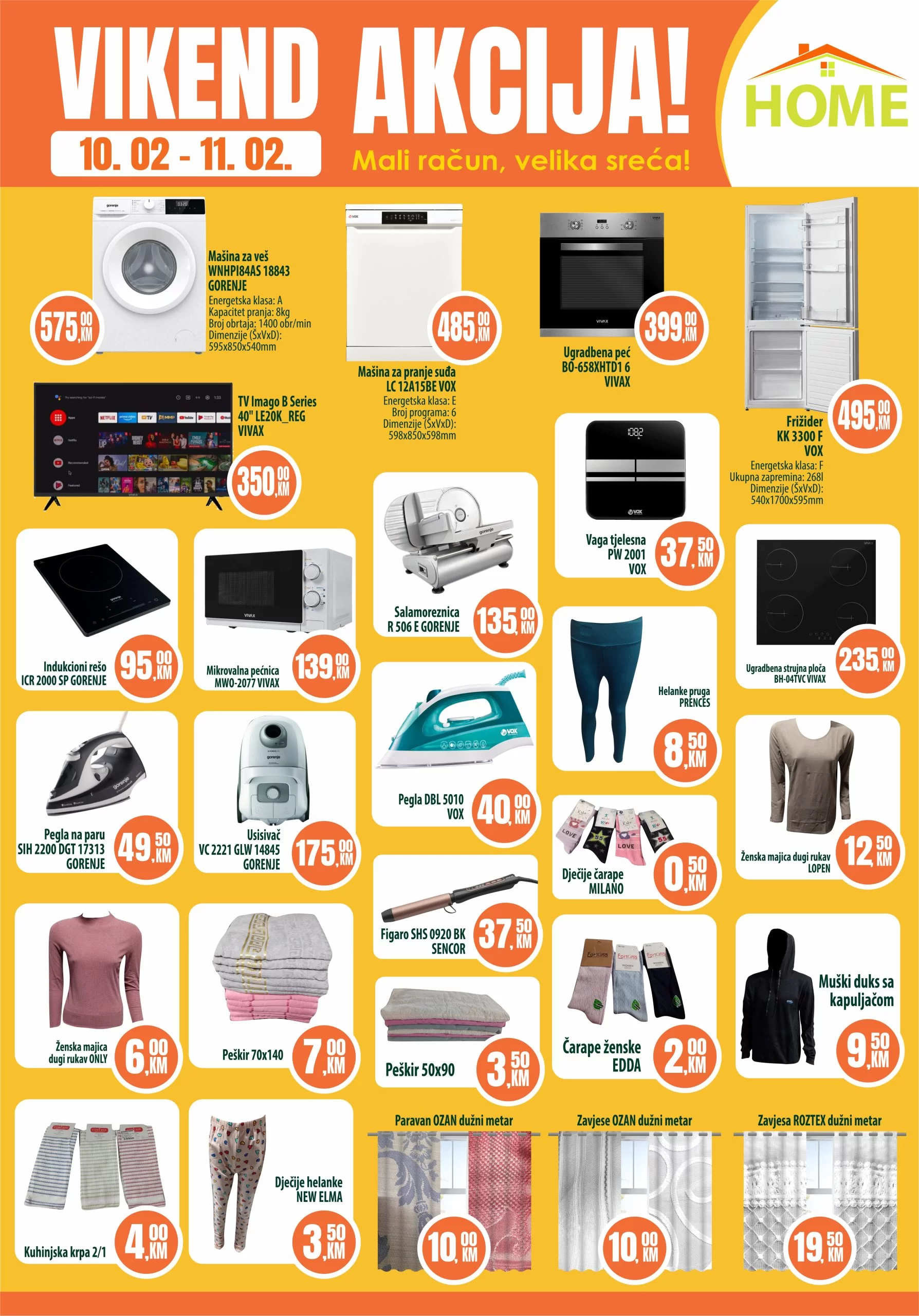 Fortuna vikend akcija 10-11.2.2023.