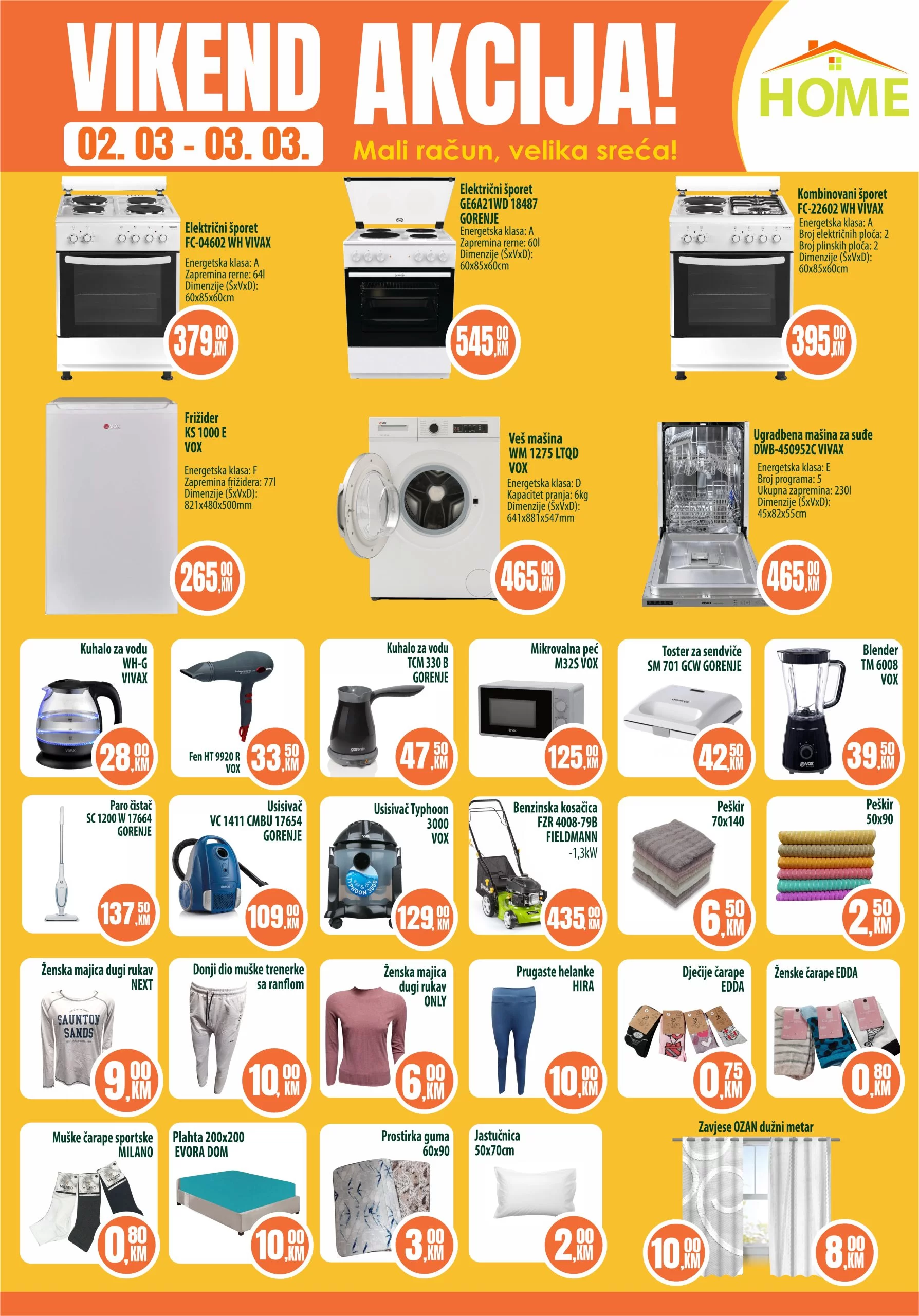 Fortuna vikend akcija 2-3.3.2024.