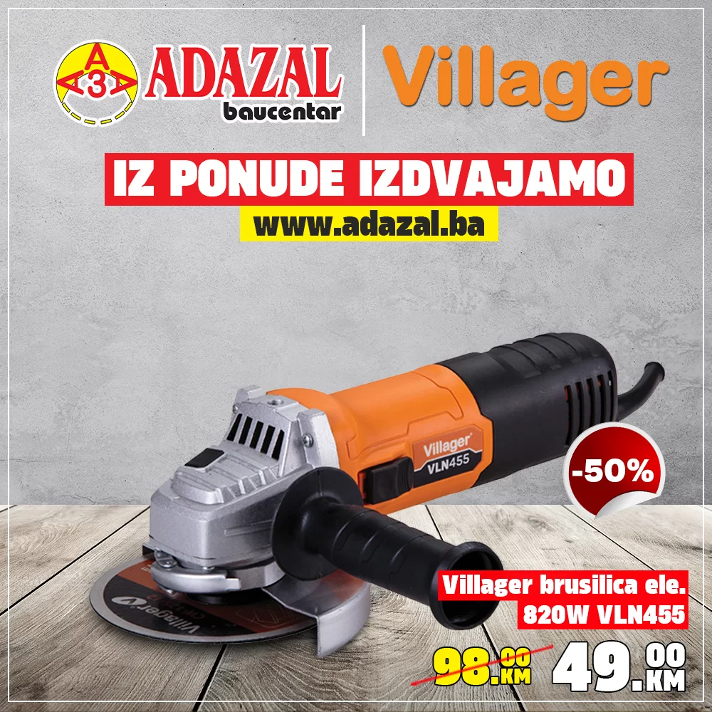 Još jedna akcijska ponuda do -50% na izdvojeni asortiman brendova VILLAGER & OREGON