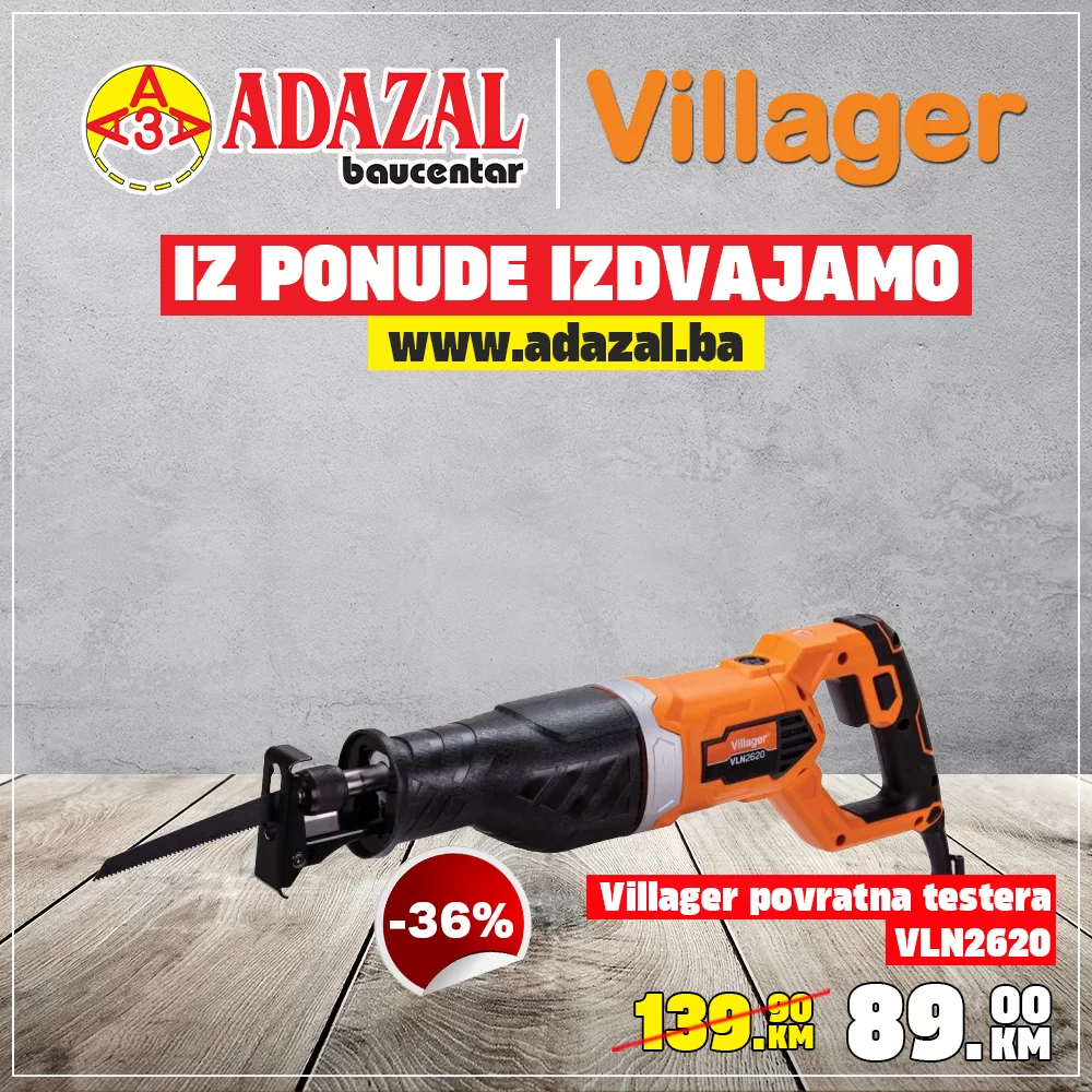 Još jedna akcijska ponuda do -50% na izdvojeni asortiman brendova VILLAGER & OREGON