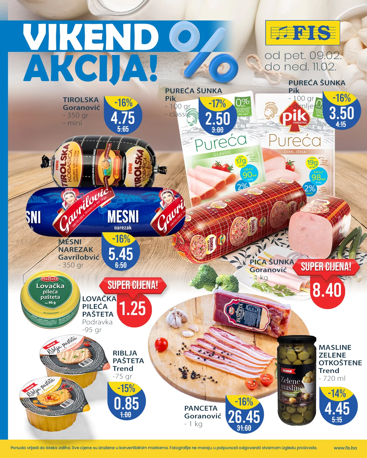 Fis vikend akcija 9-11.2.2024.