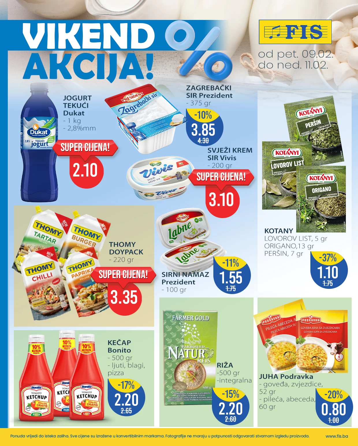 Fis vikend akcija 9-11.2.2024.